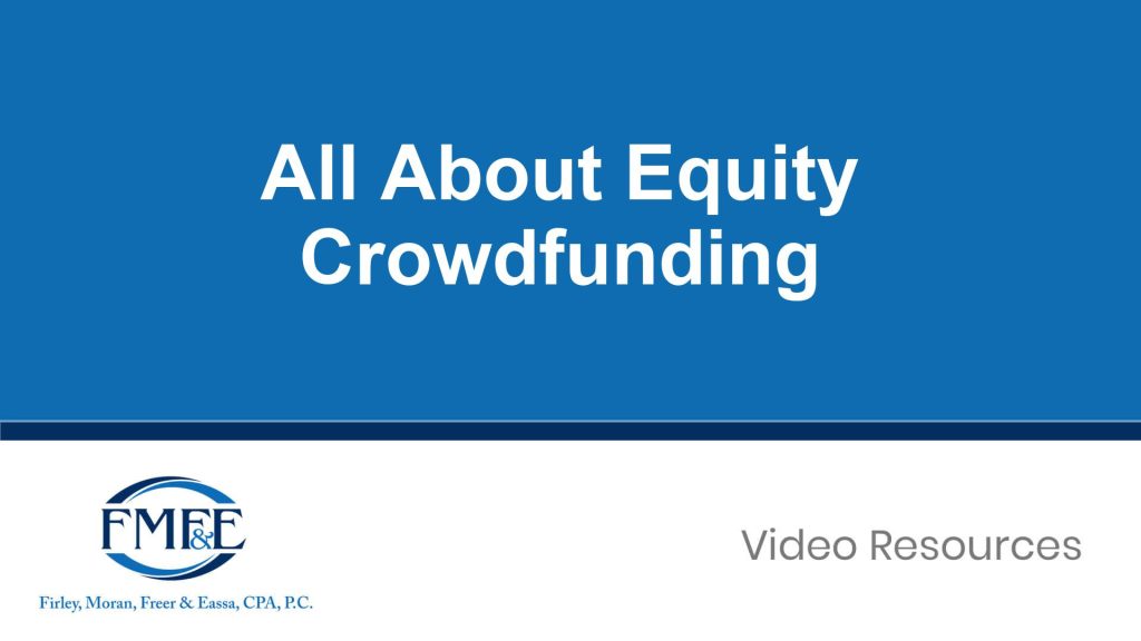 All About Equity Crowdfunding