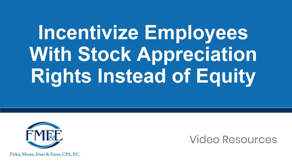 Incentivize Employees With Stock Appreciation Rights Instead of Equity