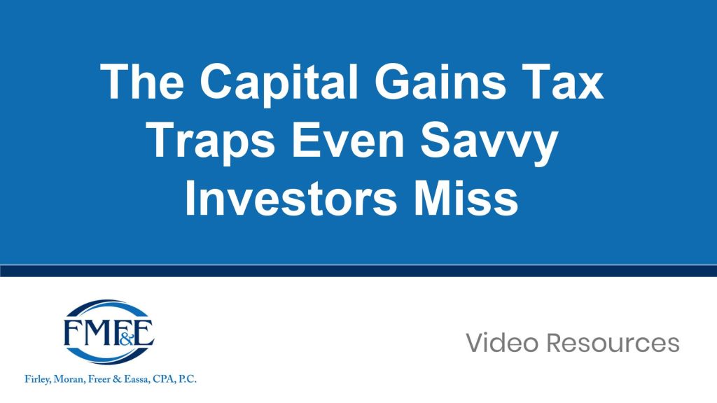 The Capital Gains Tax Traps Even Savvy Investors Miss