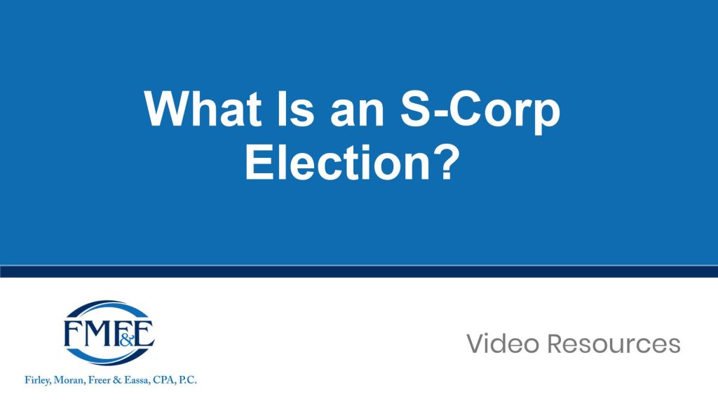 What Is an S-Corp Election?